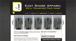 Desktop Screenshot of eastshoreapparel.com